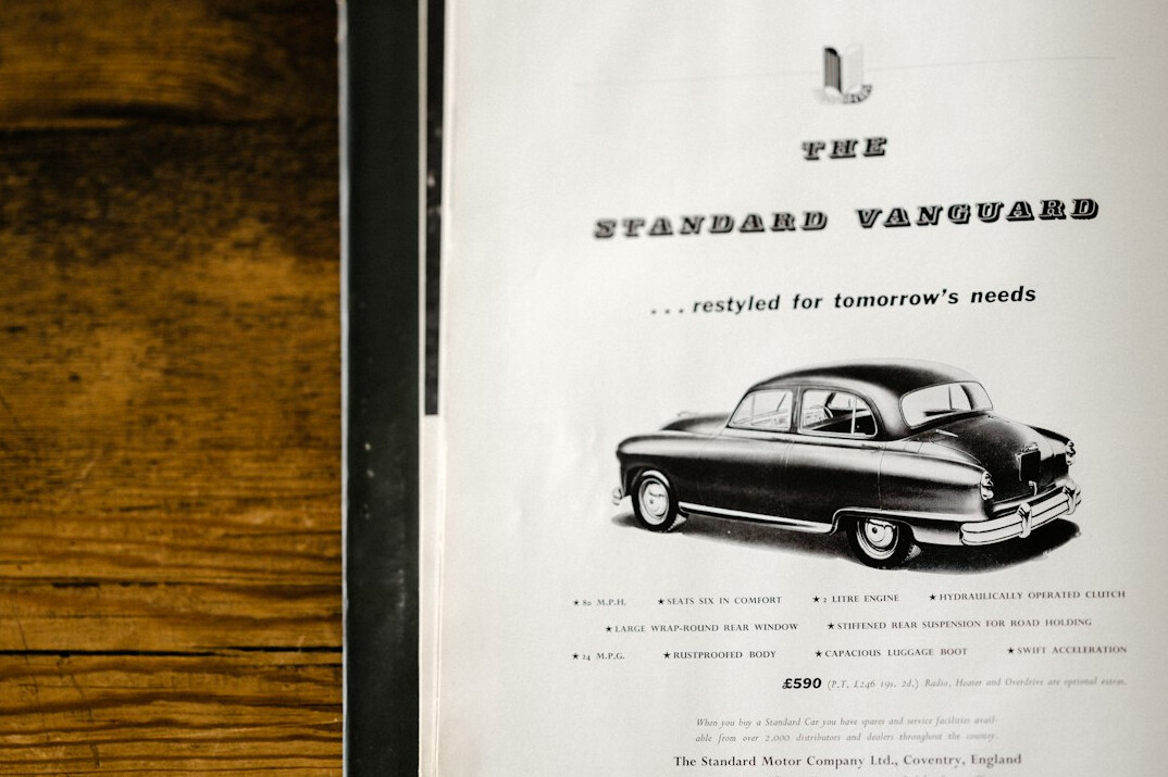 1950s print ad