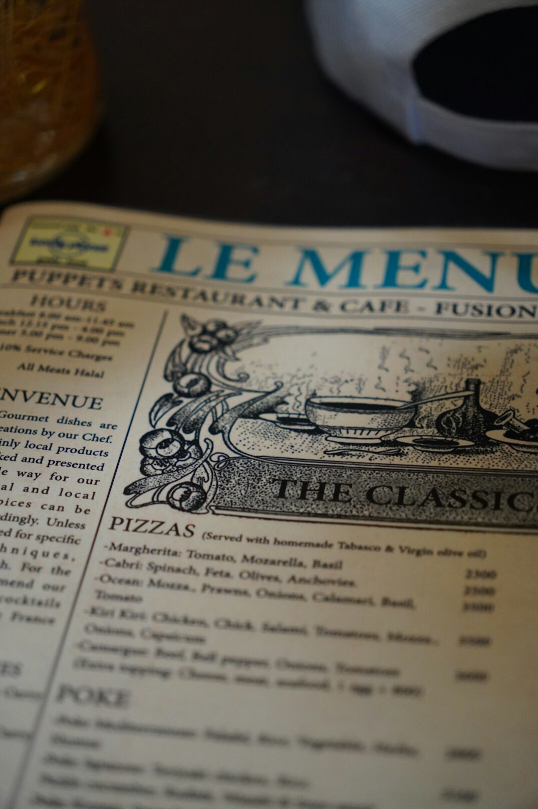french vintage ad